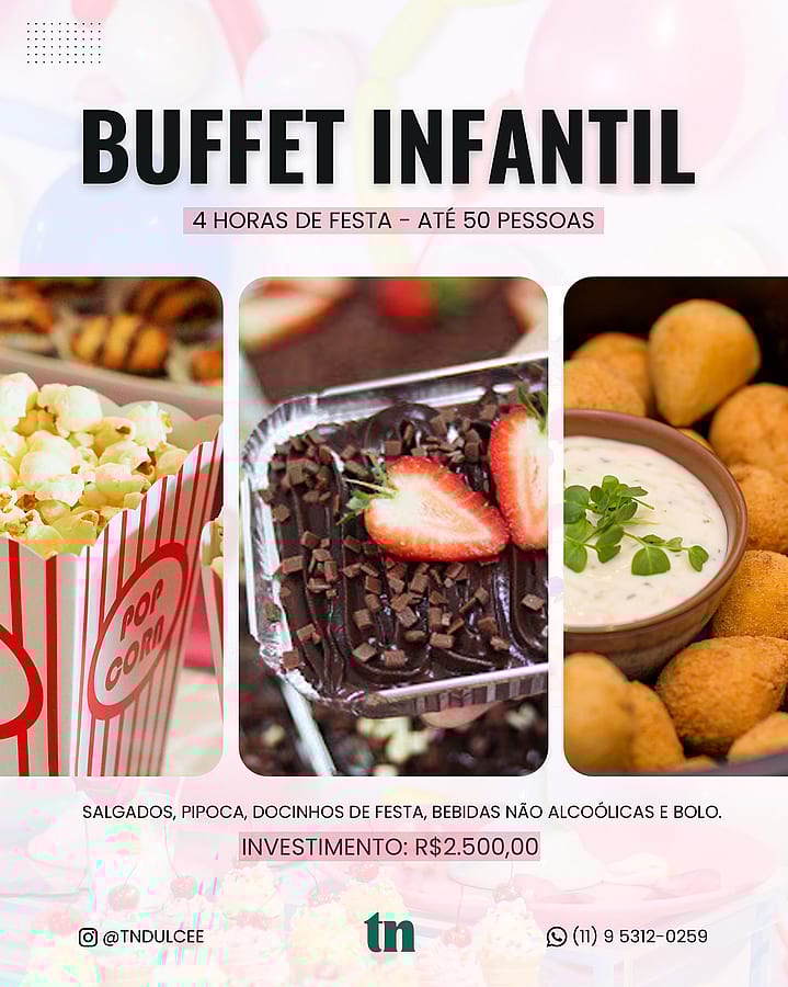 DOCES/BUFFET